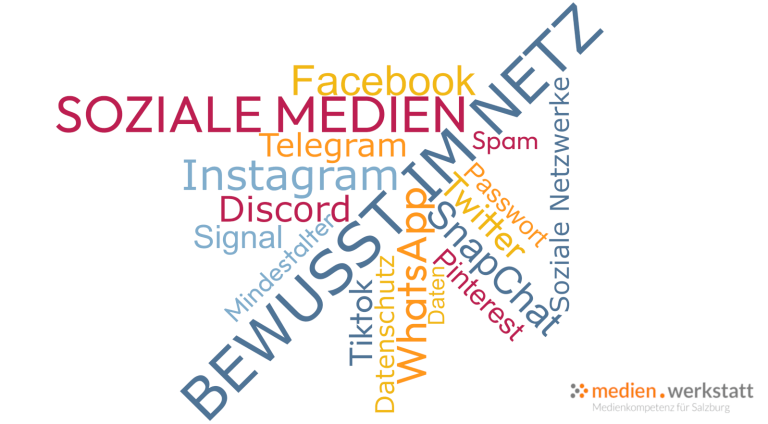 Bewusst im Netz – Soziale Medien_Logo_Medienwerkstatt